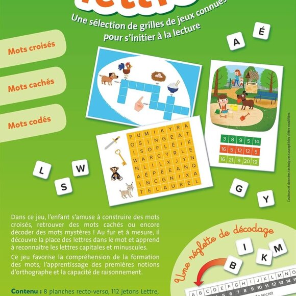 New Sealed Ravensburger Game Jeux de Lettres (Letter Games) French - Picture 9 of 15